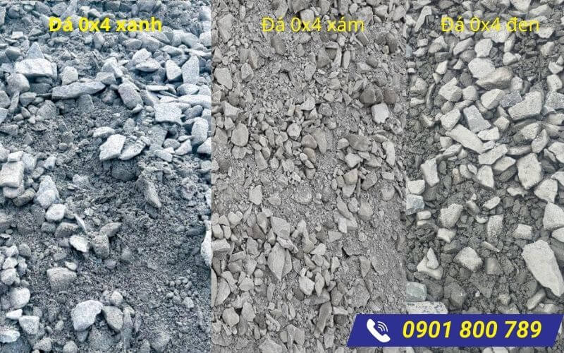 Các loại đá 0x4 xây dựng phổ biến Các loại đá 0x4 xây dựng phổ biến