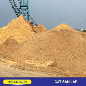 VLXD Nam Thành cung cấp cát lấp nền