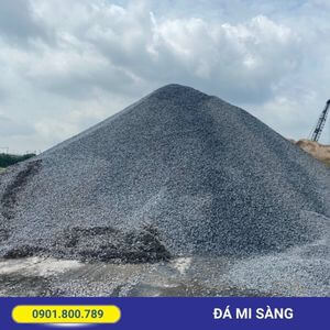 Đá mi sàng xây dựng chất lượng cao