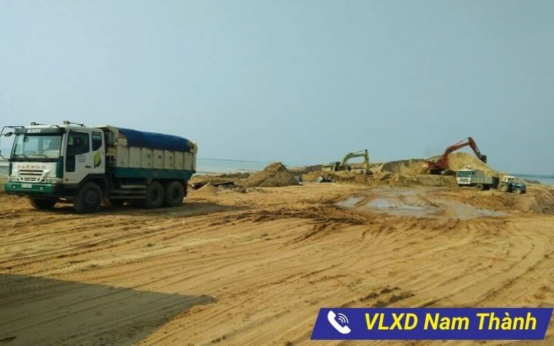 Khai thác cát xây tường 1.4