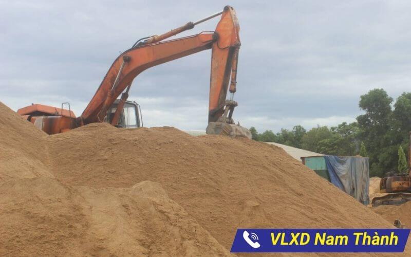 Bãi tập kết  cung cấp cát tô tường