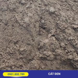 Cát đen dùng để san lấp