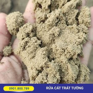 Cát sạch để xây tô trát tường
