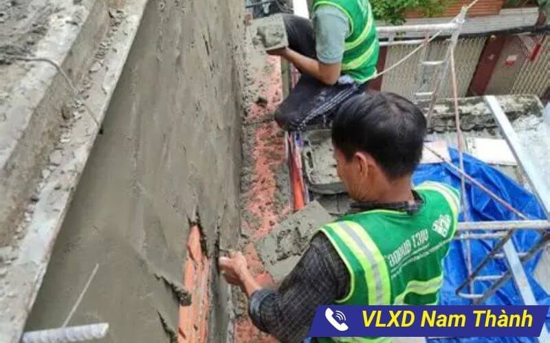 Cát trát tường trong xây dựng