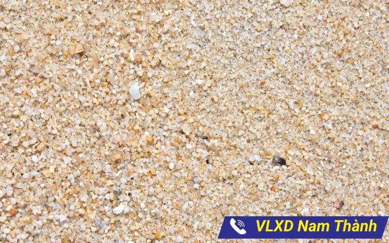 Cát xây dựng để đổ móng