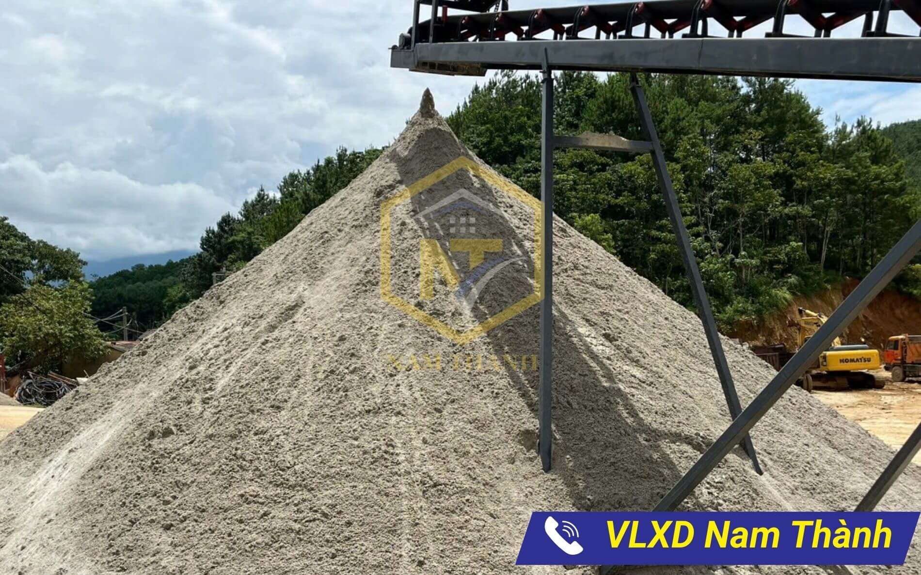 Ứng dụng thực tế của cát nhân tạo trong xây dựng