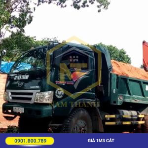 Giá 1m3 cát xây dựng 2026