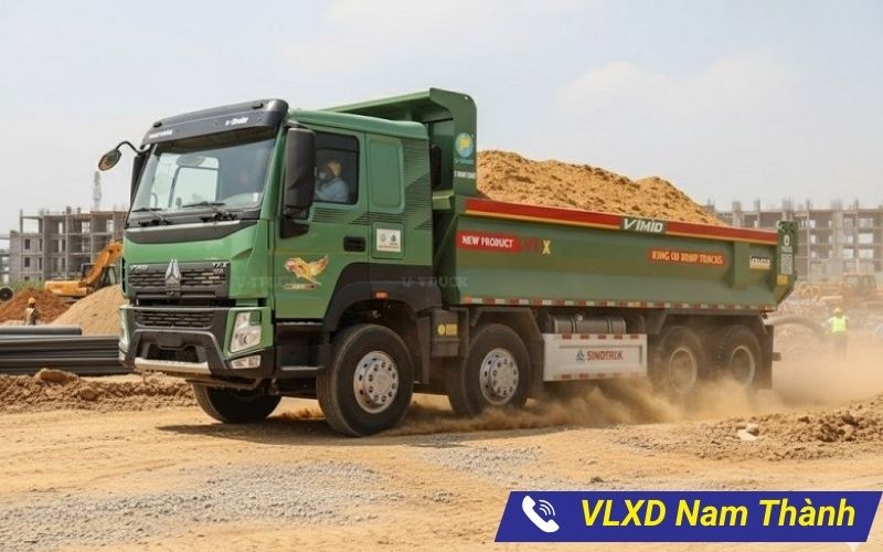 Khi nào nên thuê xe ben chở cát