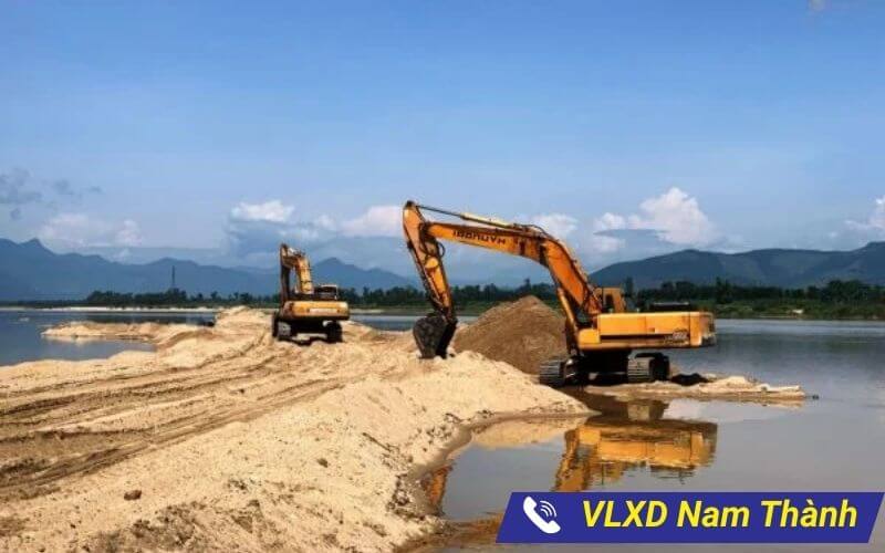 Nguồn khai thác ảnh hưởng đến giá cát