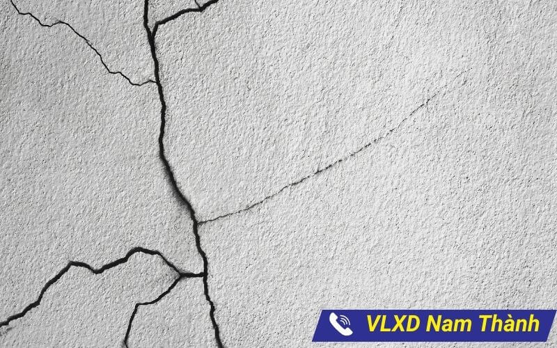Vết nứt chân chim do sử dụng sai cát