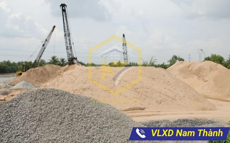 VLXD Nam Thành chuyên cát xây dựng ở TP HCM