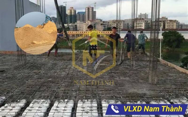 Cát đổ bê tông Quận 10