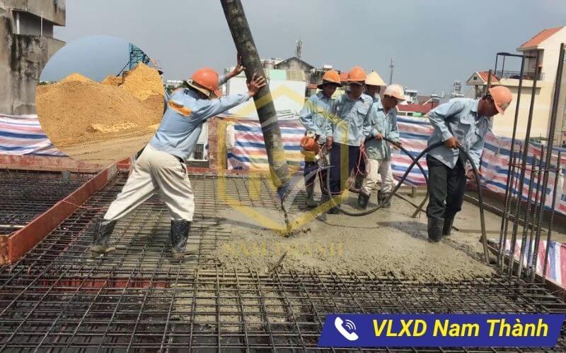 Cát đổ bê tông Quận 6