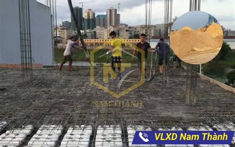 Cát đổ bê tông Quận 7