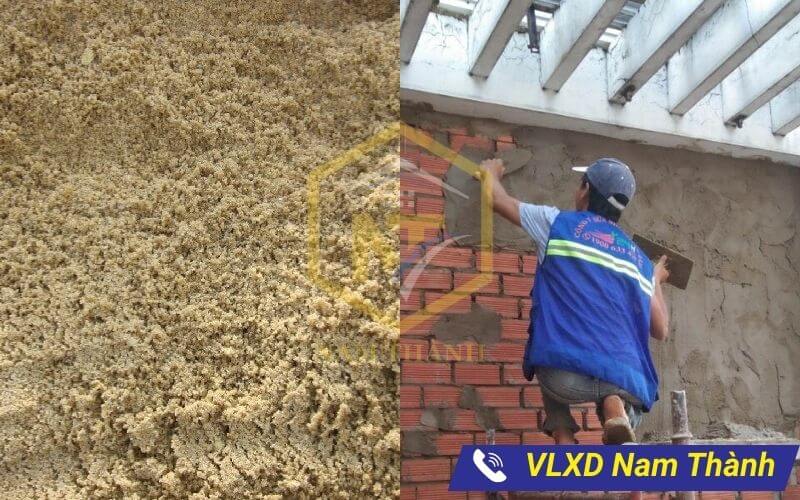 Cát xây tô dùng trong xây, tô, trát tường