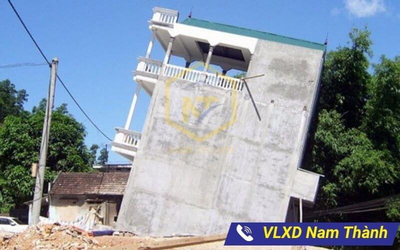 4 Dấu hiệu nhận biết móng nhà bị lún sớm