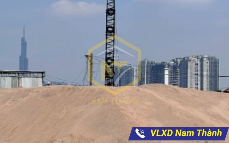 Cát xây tô tường nhà Hóc Môn