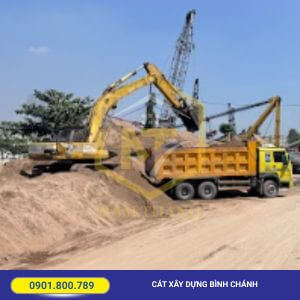 Giá cát xây dựng Bình Chánh