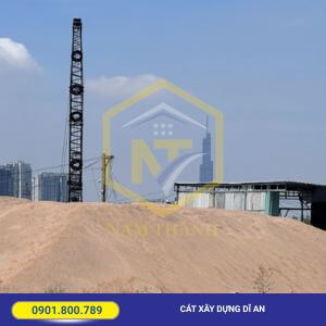 Giá cát xây dựng Dĩ An mới nhất