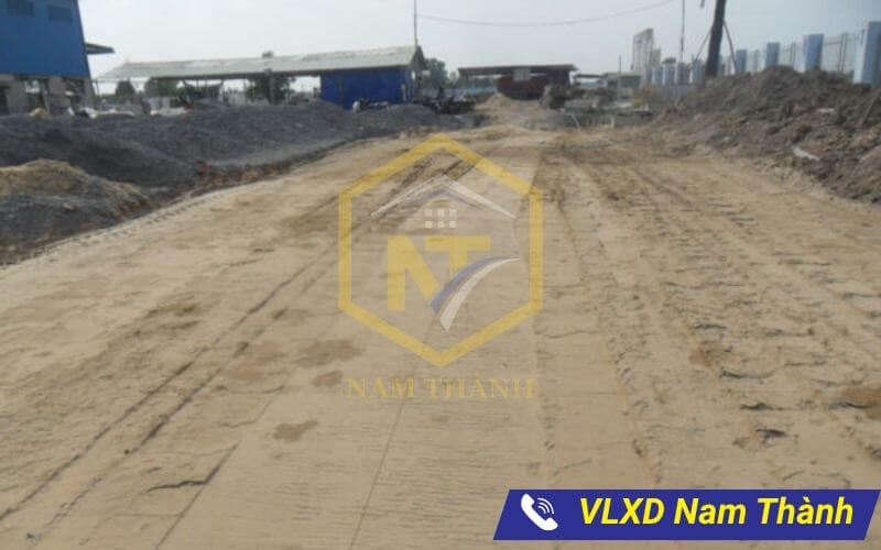 Lấp nền mặt bằng tại công trình