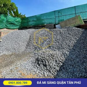 Đá mi sàng quận Tân Phú