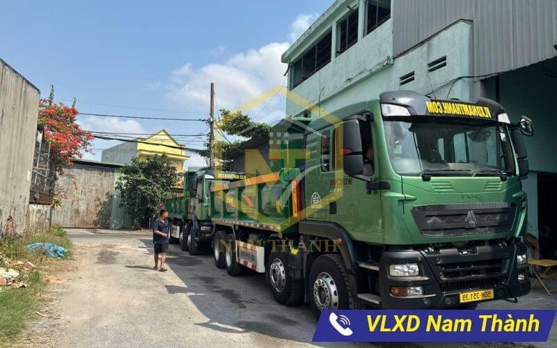 Vận chuyển cát ở Bình Chánh