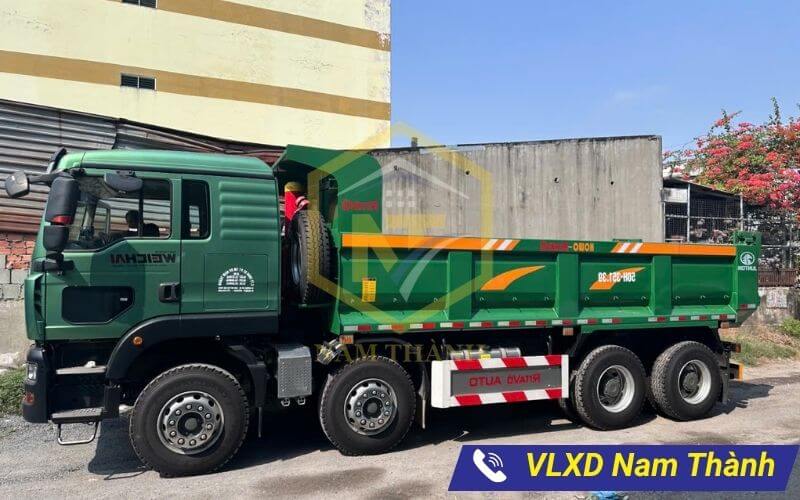 Vận chuyển cát tới khu vực Gò Vấp bằng xe ben