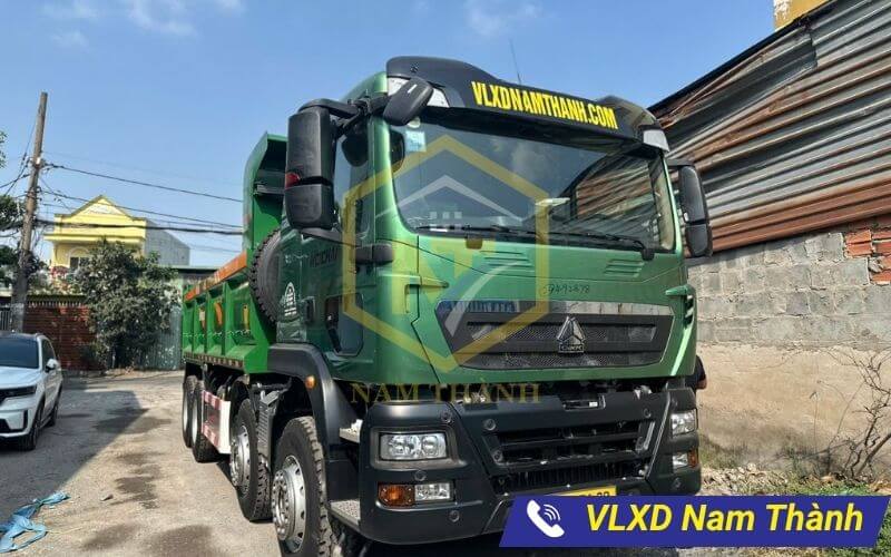 Vận chuyển cát tới khu vực Tân Bình bằng xe ben