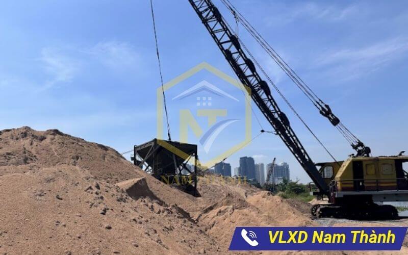 VLXD Nam Thành cung cấp cát