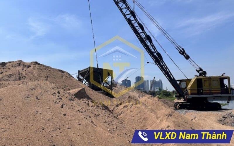 VLXD Nam Thành cung cấp cát