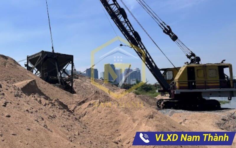 VLXD Nam Thành cung cấp cát Tân Bình