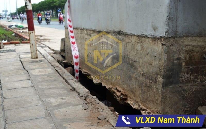 5 nguyên nhân làm cho móng nhà bị lún