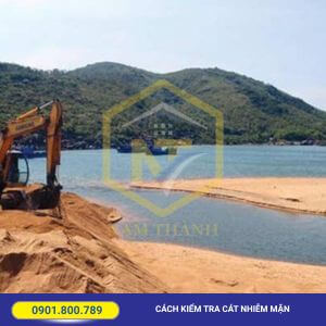 Mẹo kiểm tra cát nhiễm mặn