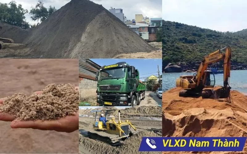 VLXD Nam Thành chuyên cung cấp cát lấp và xây tô