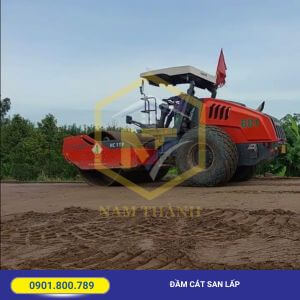 Đầm cát san lấp 2026