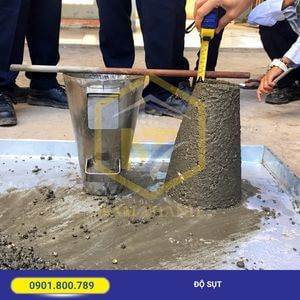 Kiểm tra độ sụt bê tông