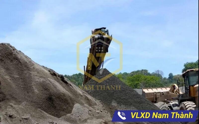 VLXD Nam Thành cung cấp cát xây dựng